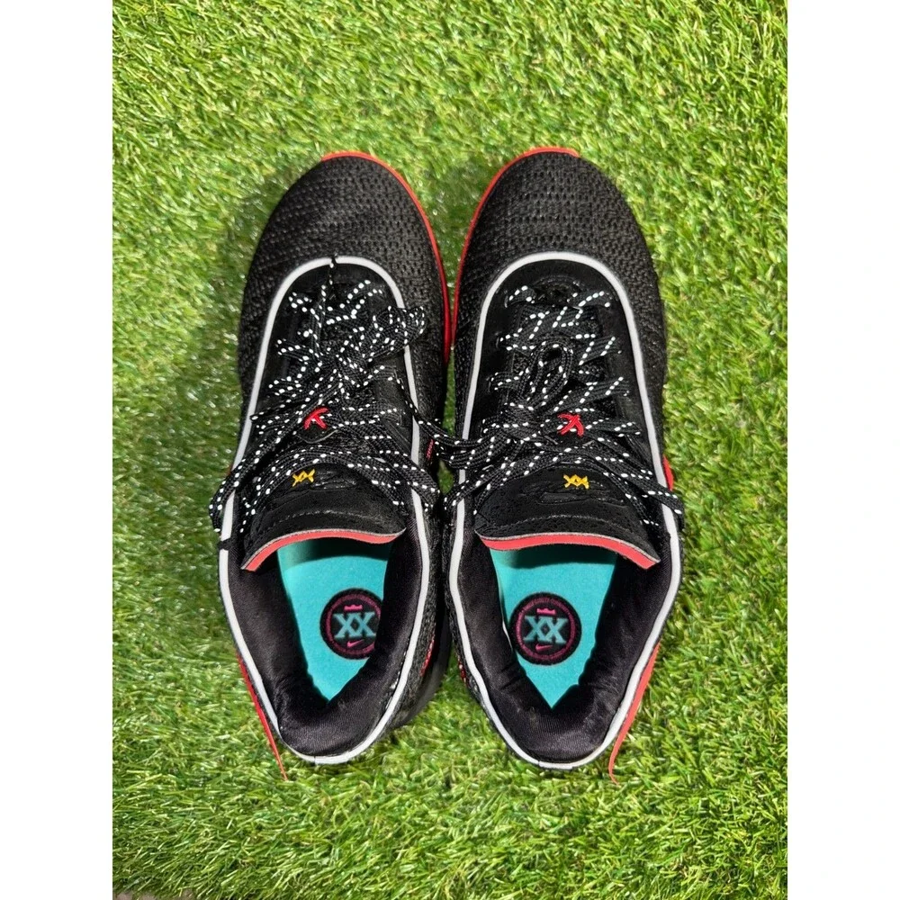 Nike Lebron 20 XX Miami Heat Black University Red DJ5423-001 Mens Size 8.5 NEW